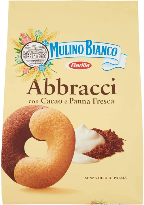3 x Mulino Bianco Abbracci Italian Biscuits Cookies 350 g